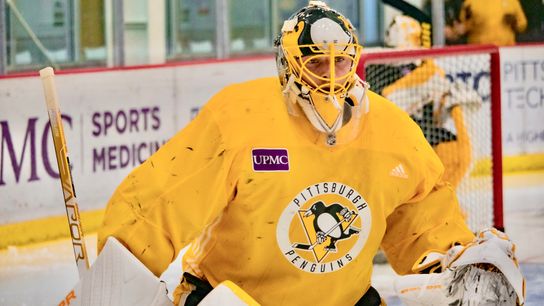 Rookie camp: Lindberg finally 'full go' after long injury recovery taken in Cranberry, Pa. (Penguins)